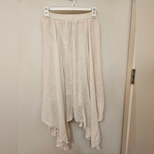 Chic Cream Maxi Skirt